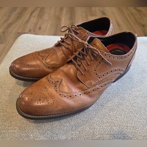 Rockport Shoes Mens Size 11 SP Wing Tip Color Honey Brown  M77063 Dressy Oxford